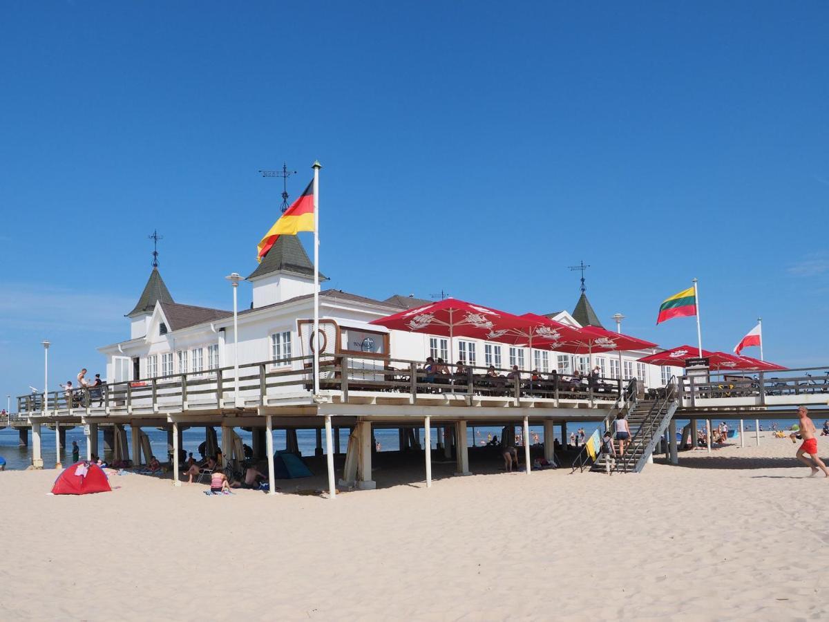 Ferienwohnung Haus Miramar 09 Ostseebad Heringsdorf Exterior foto